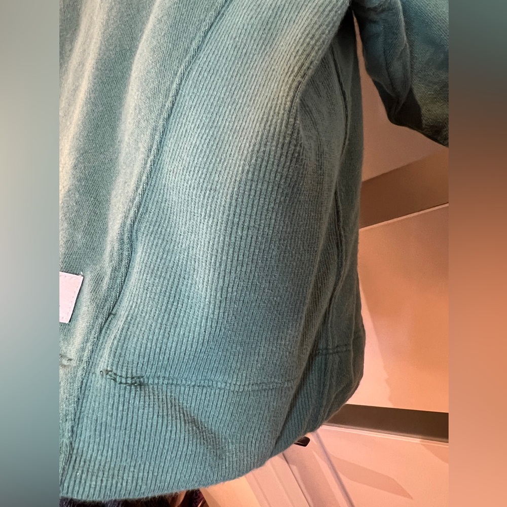 Vuori Sunnyside 100% Cotton French Terry Hoodie Cactus Women's XL - Picture 7 of 11